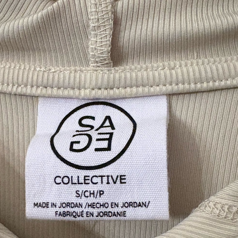 SAGE Women's Lightweight Hoodie, Long Sleeve(C 40”L 25”) - Picture 6 of 7